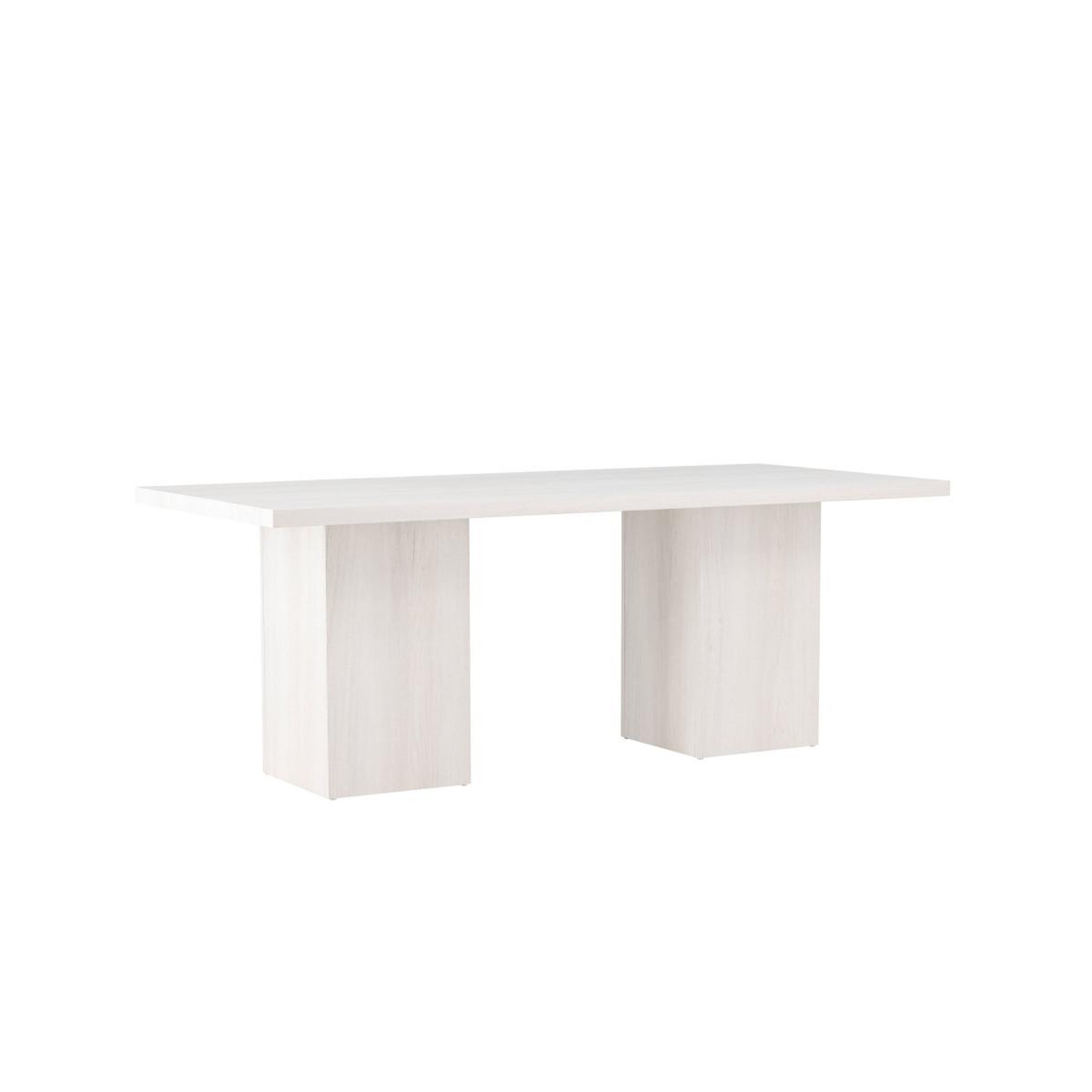 Voir la diapositive 4 : Paris Prix Table à manger blanc  olga  200cm blanc