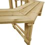 Voir la diapositive 4 : VIDAXL Banc de jardin 240 cm Bois de pin impregne