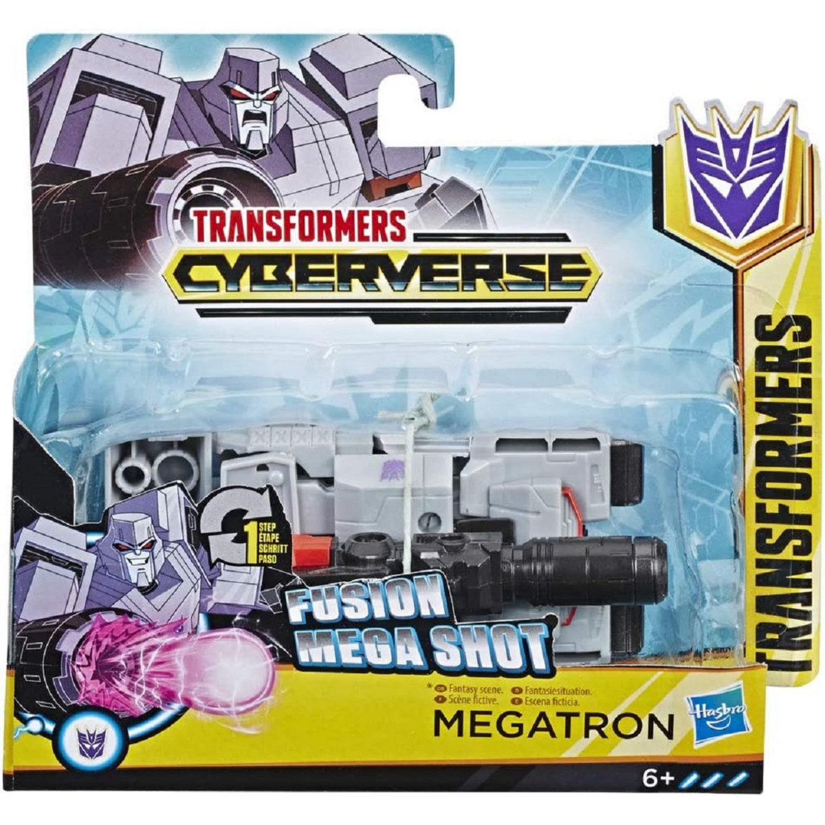 HASBRO Transformers Cyberverse - Asst de jouets à conversion Megatron