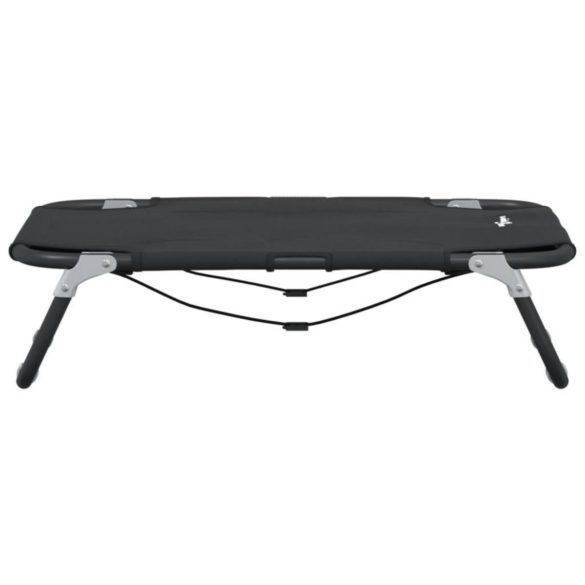 VIDAXL Lit pour chien pliable anthracite tissu Oxford et acier