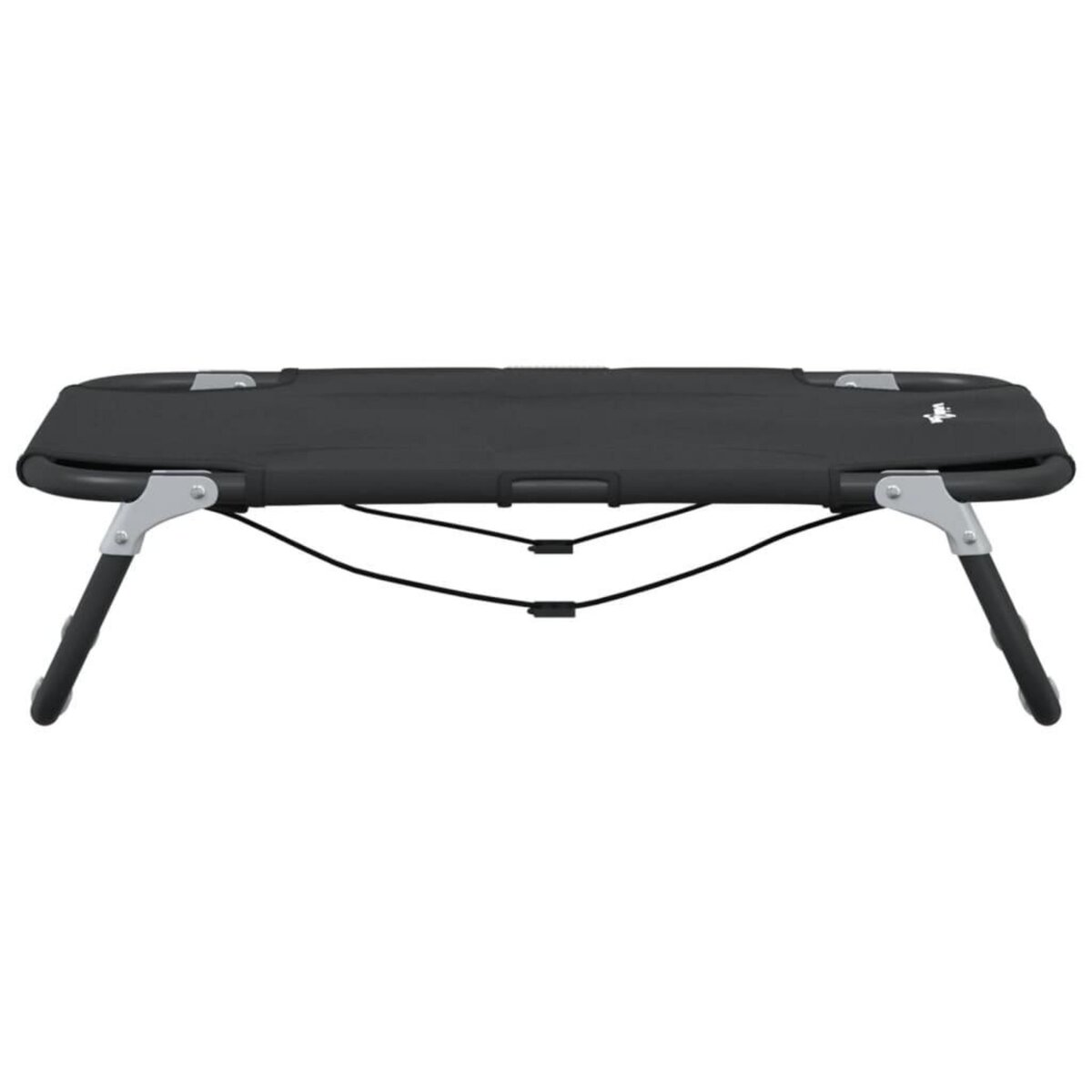 VIDAXL Lit pour chien pliable anthracite tissu Oxford et acier