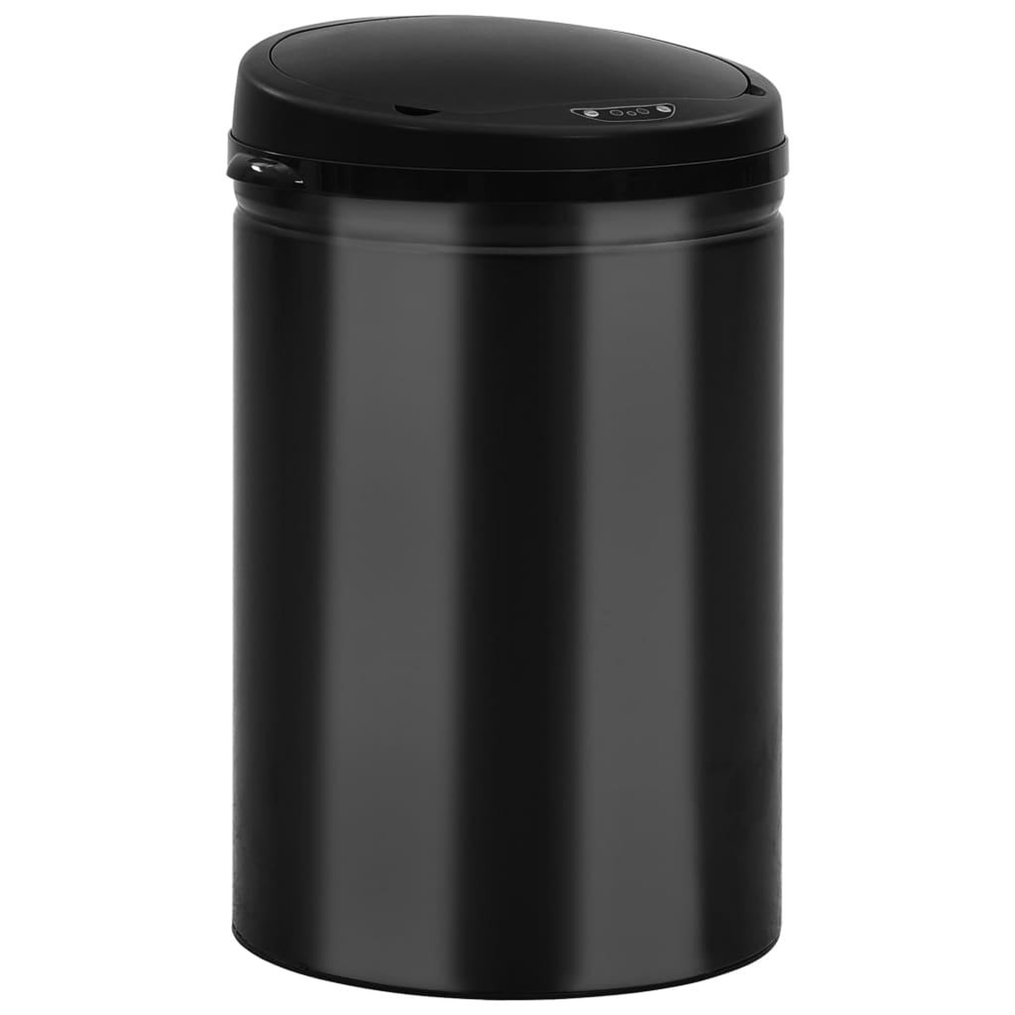 Voir la diapositive 2 : VIDAXL Poubelle a capteur automatique 30 L Acier au carbone Noir