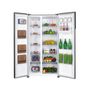 Voir la diapositive 4 : Candy Réfrigérateur Américain - CANDY - CHSBSO-6174XWD - Classe E - 529 L - 39 dB - Inox