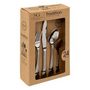 Voir la diapositive 6 : SECRET DE GOURMET Ménagère 24 Pièces Inox  Tradition  27cm Argent