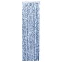 VIDAXL Moustiquaire Bleu blanc et argente 56x185 cm Chenille