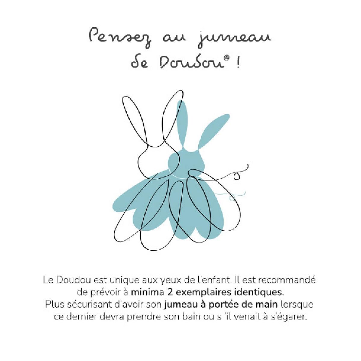 DOUDOU ET COMPAGNIE Doudou hochet Boh aime Faon