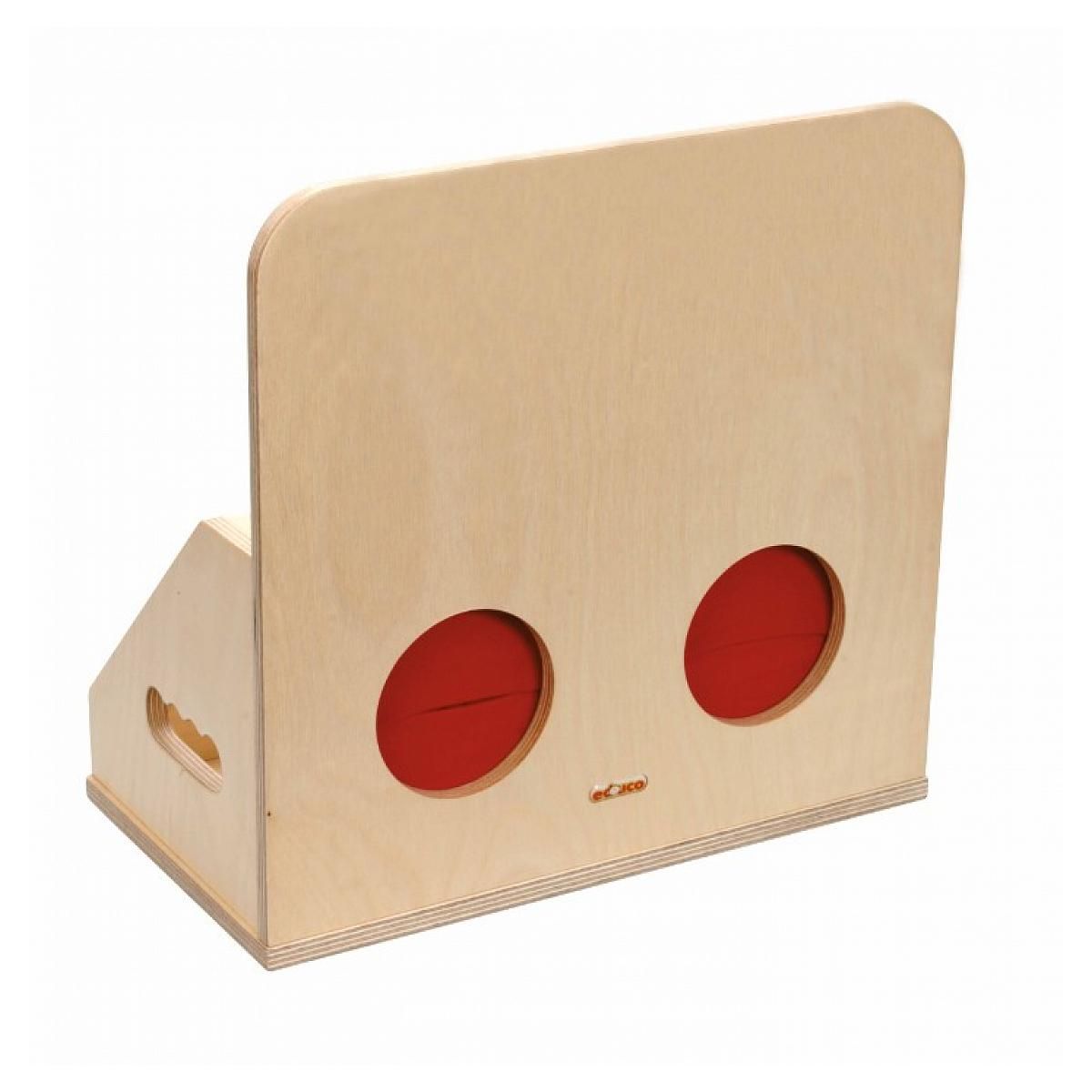 EDUCO Boîte en bois tactile  - jeu Montessori