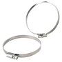 Voir la diapositive 2 : Ribiland Collier de serrage inox 70 à 90 mm 2pcs