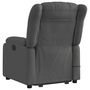 Voir la diapositive 5 : VIDAXL Fauteuil de massage inclinable Gris fonce Tissu