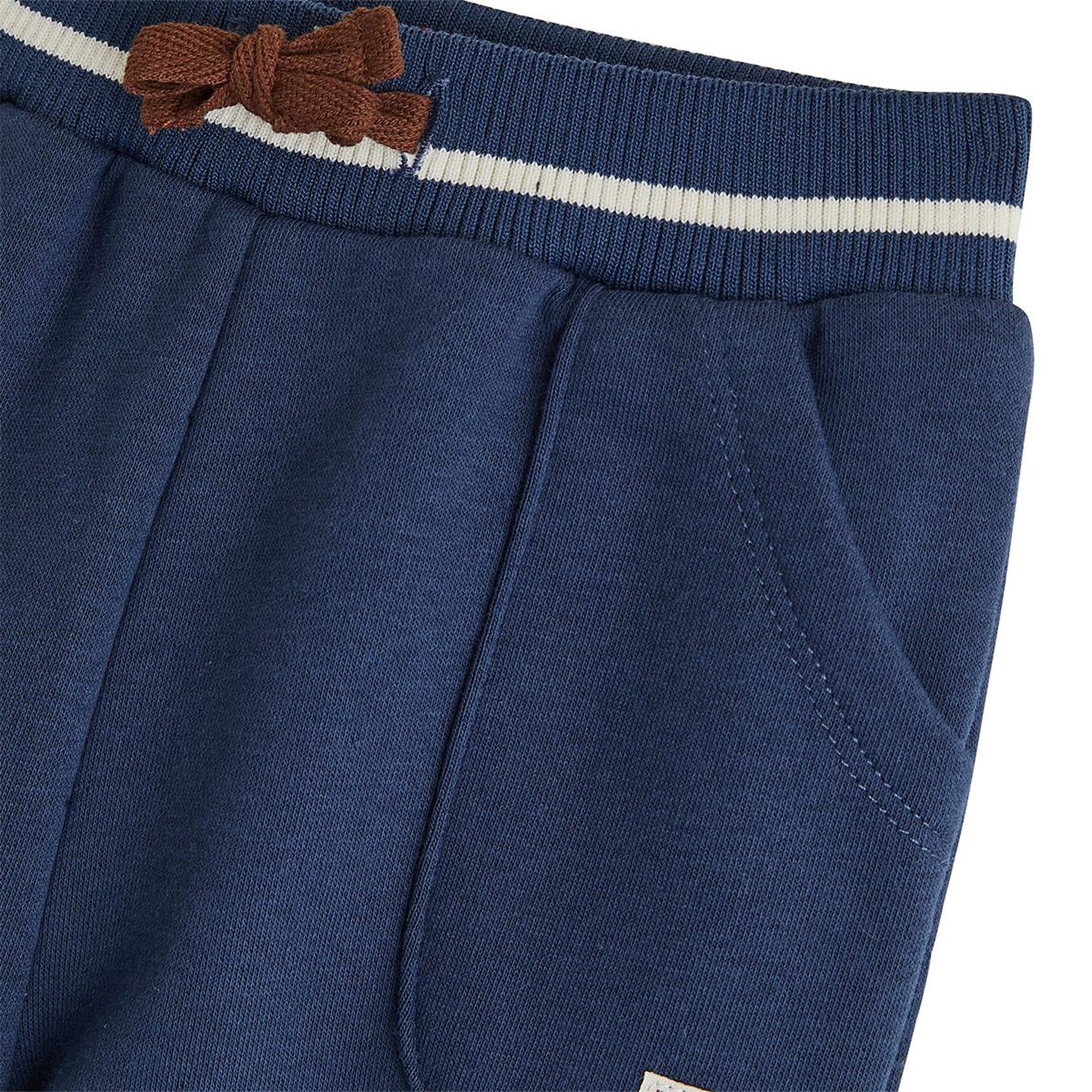 Voir la diapositive 3 : PETIT BEGUIN Pantalon bébé en molleton mathéo