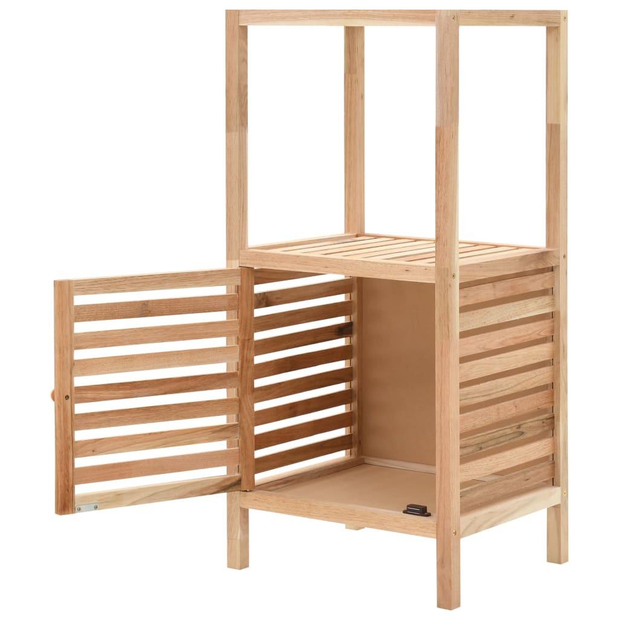 Voir la diapositive 4 : VIDAXL Armoire de salle de bain Bois de noyer 39,5x35,5x86 cm
