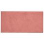 Voir la diapositive 3 : VIDAXL Panneaux muraux 12 pcs Rose 60x30 cm Velours 2,16 m²