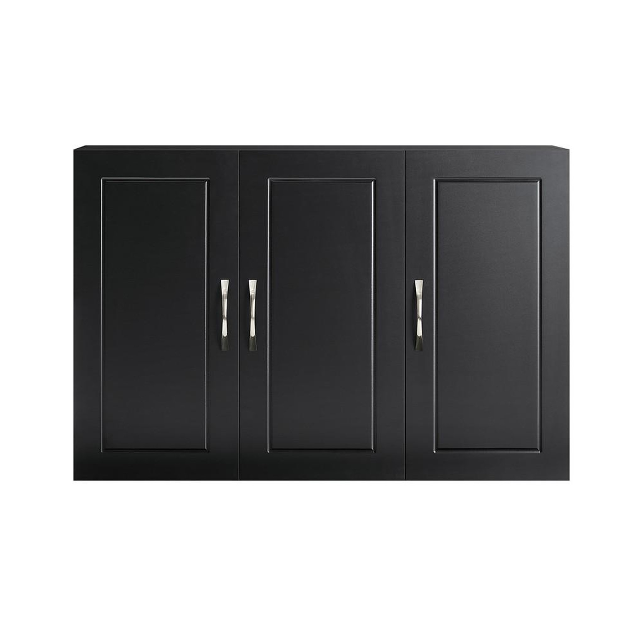SOBUY SoBuy - Meuble Mural Suspendu à trois portes - Moderne - FRG231-L. Coloris disponibles : Noir, Blanc