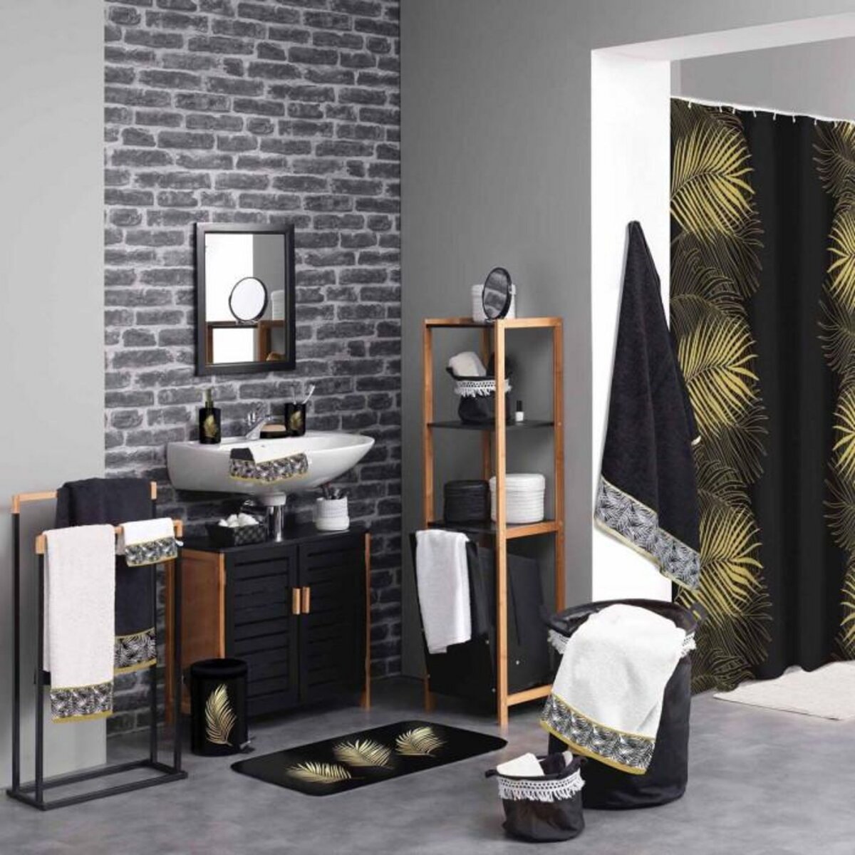 Paris Prix Drap de Douche  Orbella  70x130cm Blanc