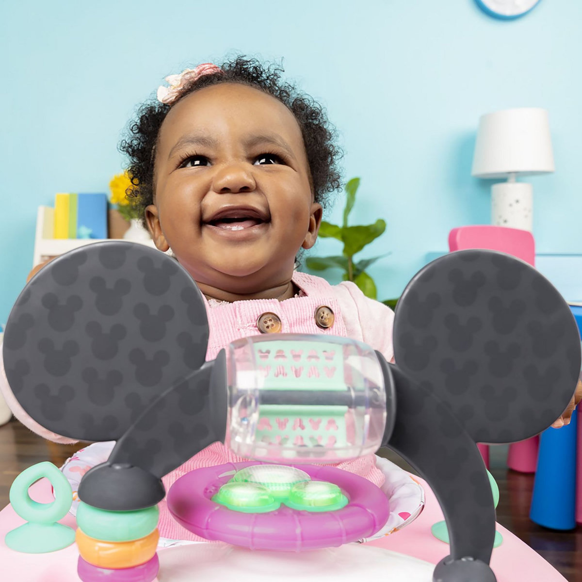 DISNEY BABY Trotteur et centre d'activités détachable