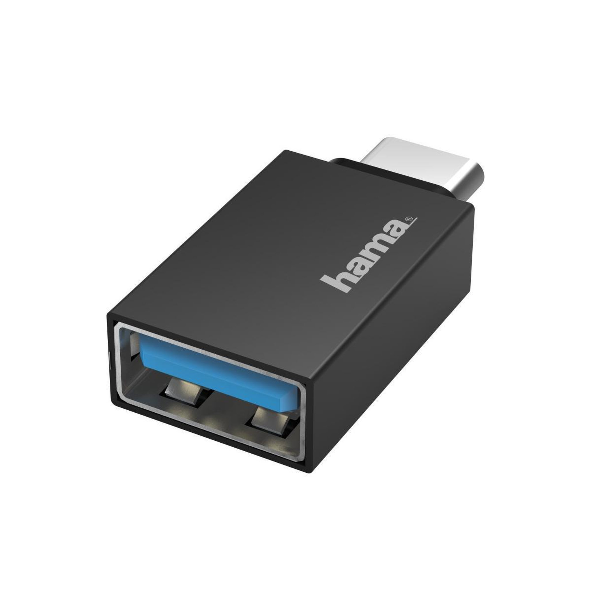 Hama Hama 00200311 changeur de genre de câble USB Type-C USB Type-A Noir