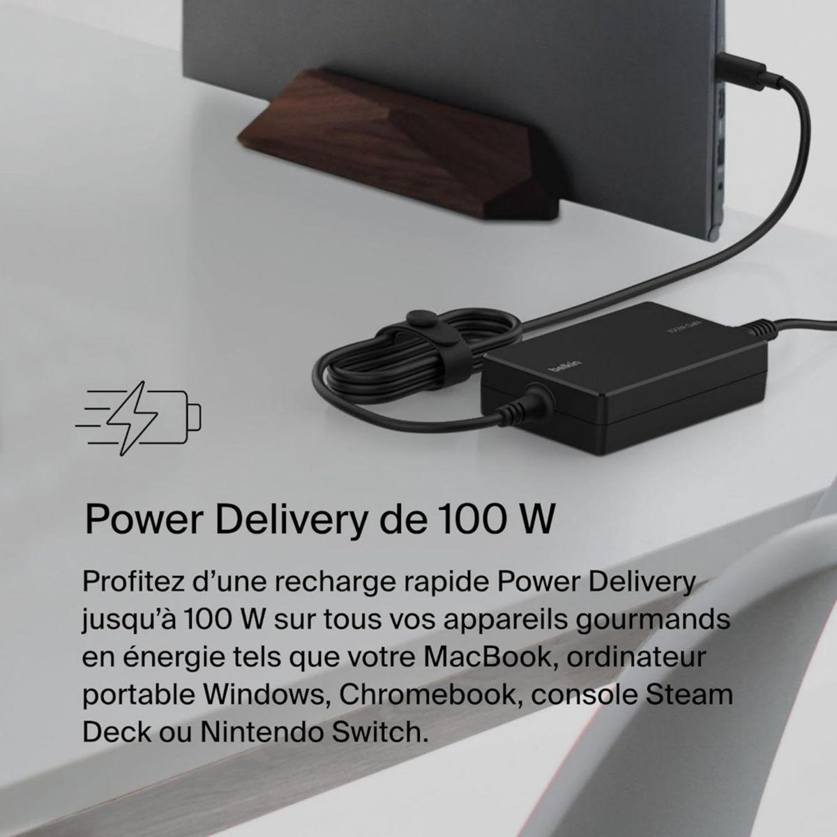 Belkin Chargeur secteur USB-C 100W