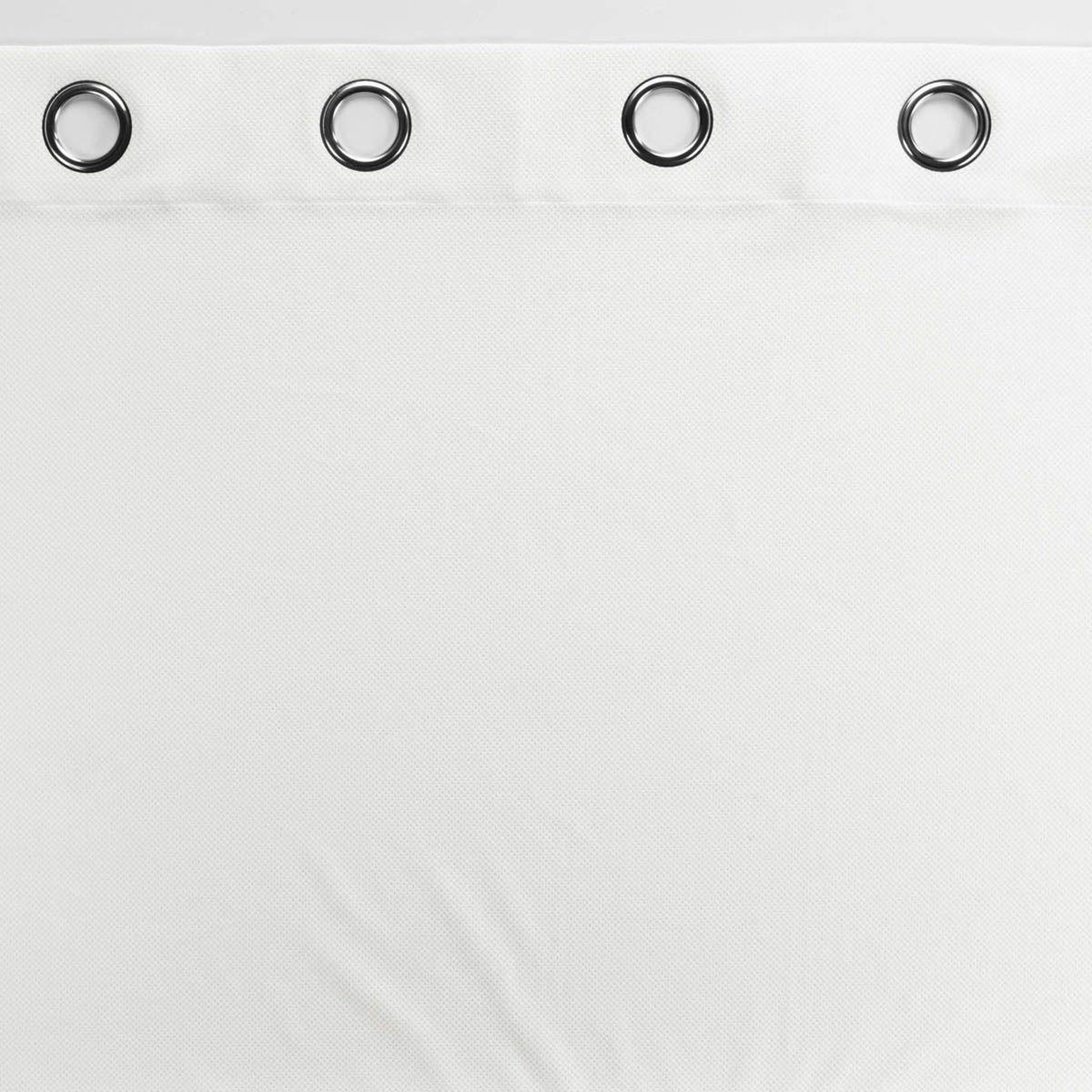 Voir la diapositive 3 : Douceur d'Intérieur Rideau à œillets  velouriane  140x260cm blanc