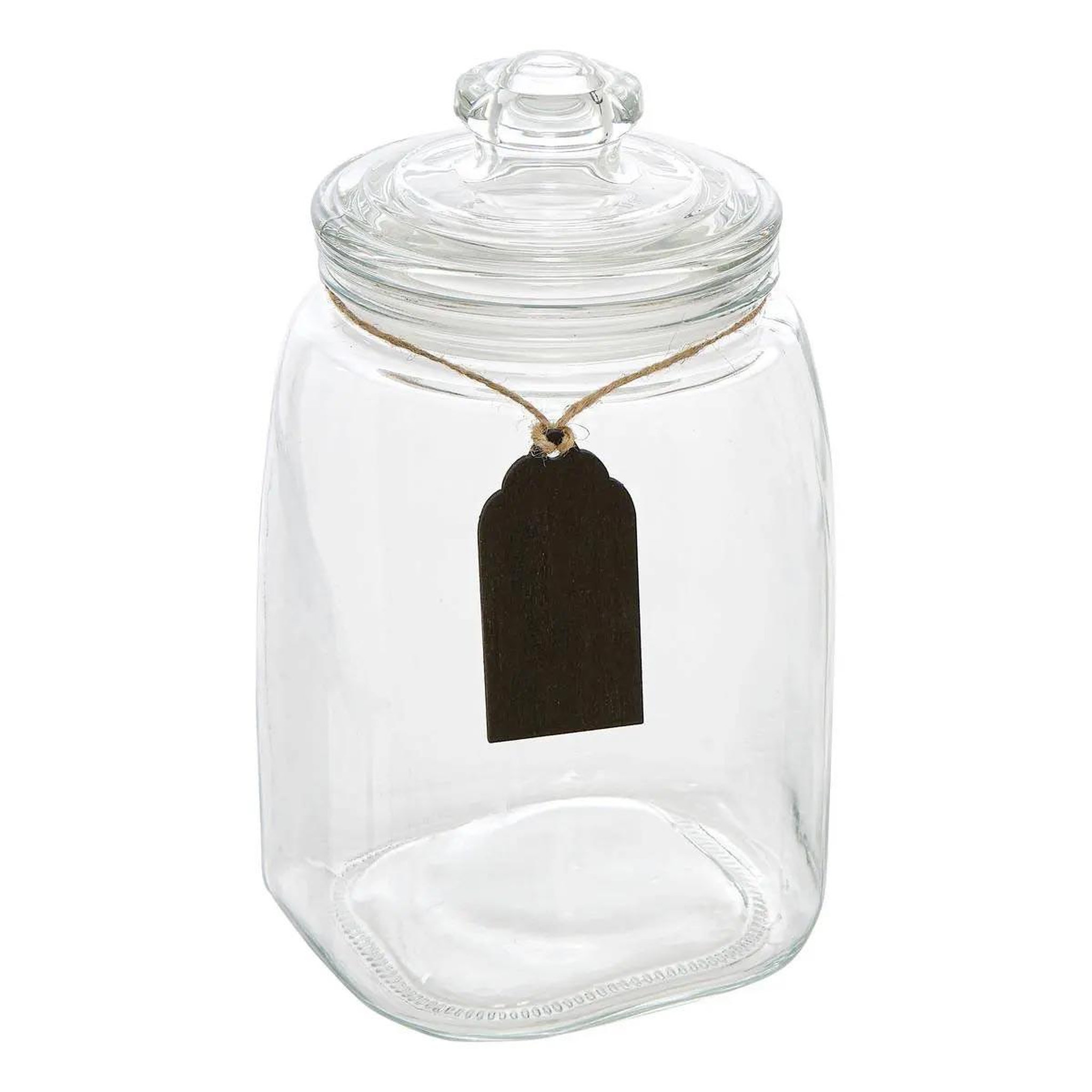 FIVE Bonbonnière en verre  bonby  20cm transparent
