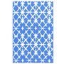 Voir la diapositive 2 : VIDAXL Tapis d'exterieur ARAKIL bleu et blanc 160x230 cm PP