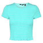 Vero Moda T Shirt /Blanc Femme Vero Moda Madi Jill. Coloris disponibles : Vert