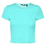Vero Moda T Shirt /Blanc Femme Vero Moda Madi Jill. Coloris disponibles : Vert