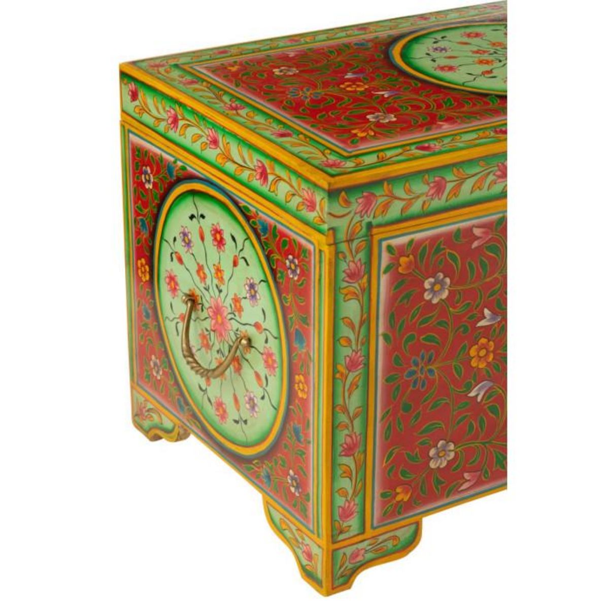 Paris Prix Coffre de Rangement Déco  Mumbai  78cm Multicolore