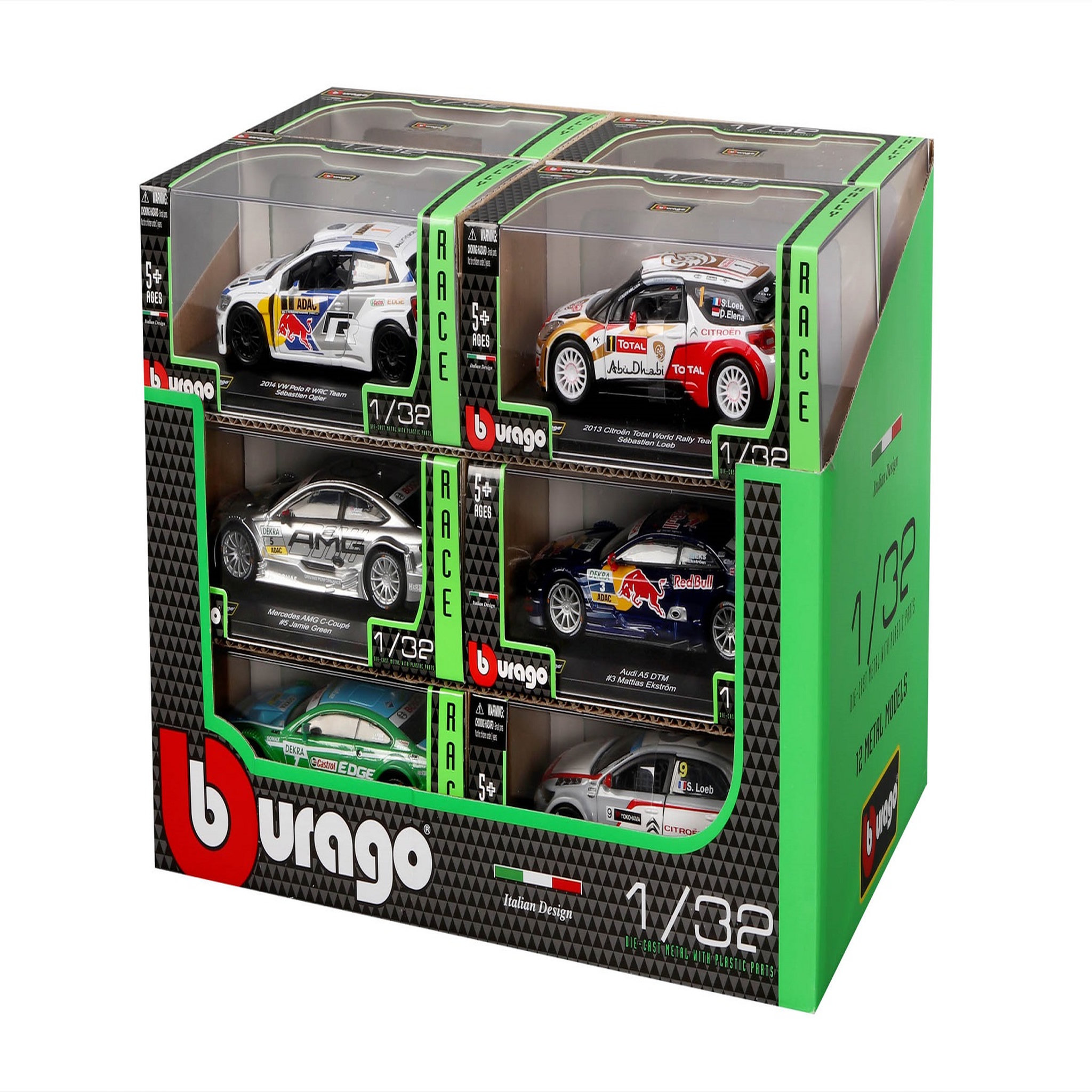 Voir la diapositive 6 : BURAGO Véhicule Rally - 1/32ème