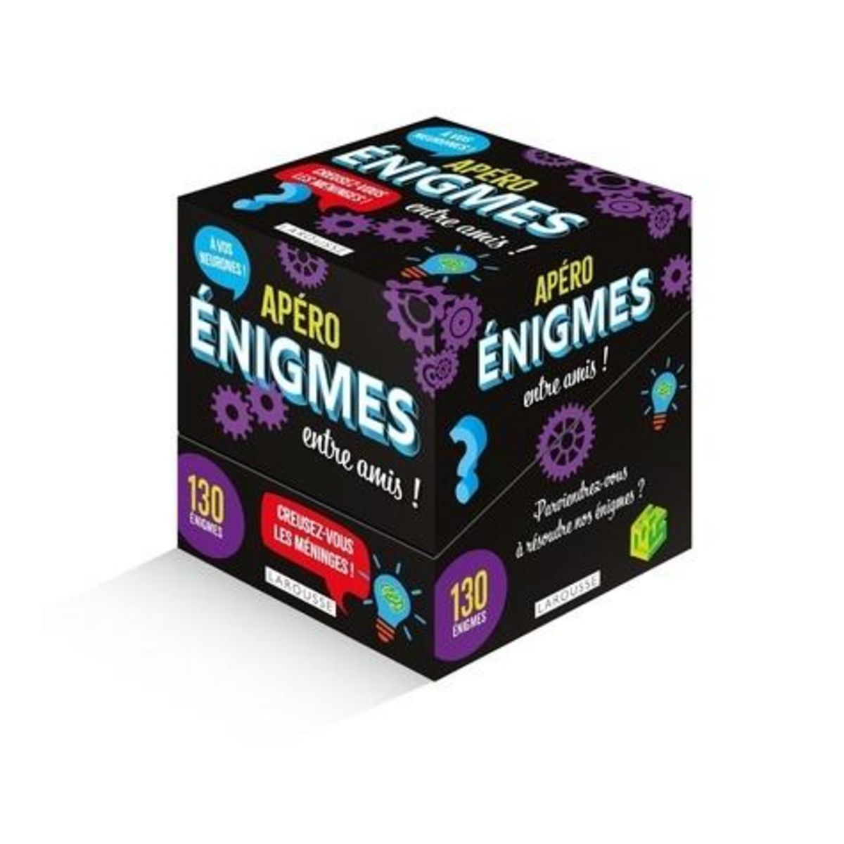 APERO ENIGMES ENTRE AMIS ! 130 ENIGMES, Larousse