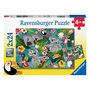Voir la diapositive 1 : RAVENSBURGER Puzzles 2x24 pieces - koalas et paresseux