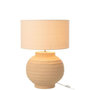 Voir la diapositive 2 : Paris Prix Lampe à Poser en Terre Cuite  Shawna  46cm Beige