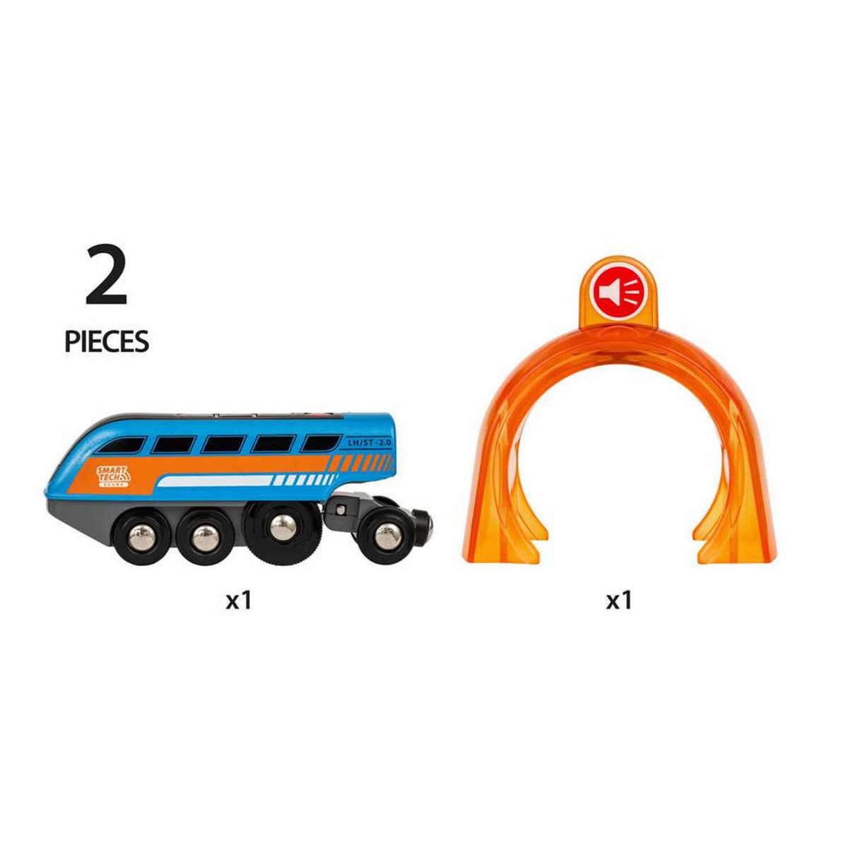 Brio Brio World Locomotive a Enregistreur vocal Smart Tech Sound  - STEM - Circuit de train en bois - Ravensburger - Des 3 ans - 3397