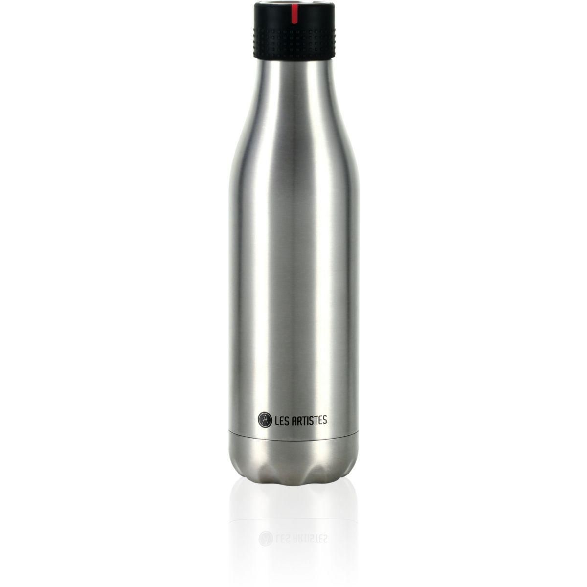 Les Artistes Bouteille isotherme Bottle UP Metallic argent 500ml