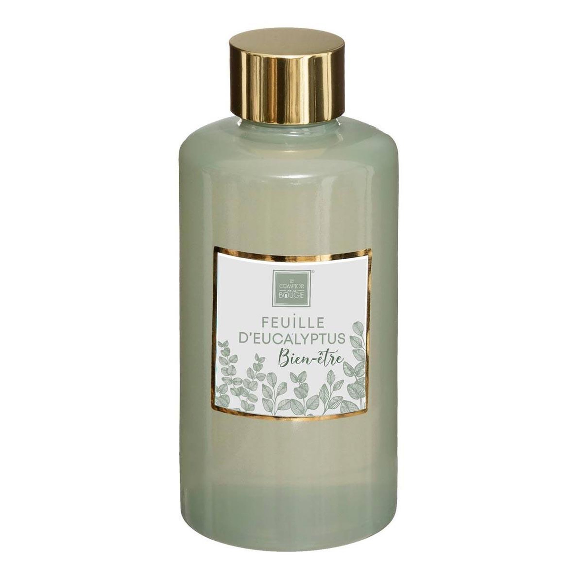 COMPTOIR DE LA BOUGIE Recharge de diffuseur de parfum  mael  200ml feuille d'eucalyptus
