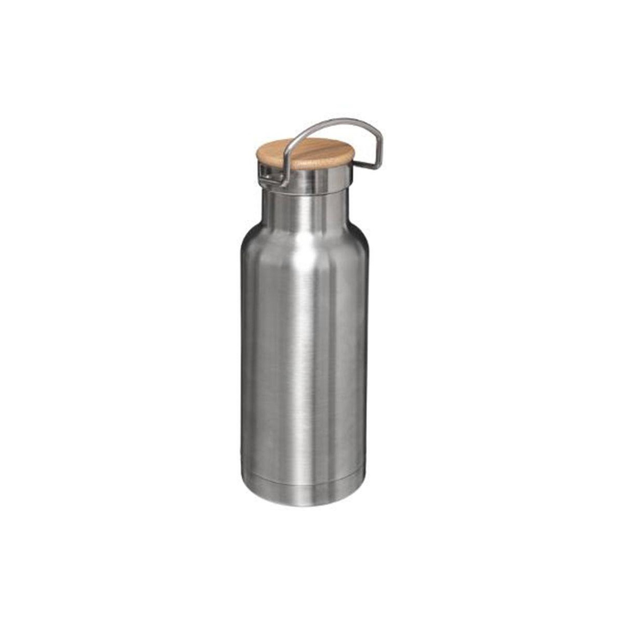Voir la diapositive 1 : FIVE Bouteille isotherme  double paroi  50cl argent