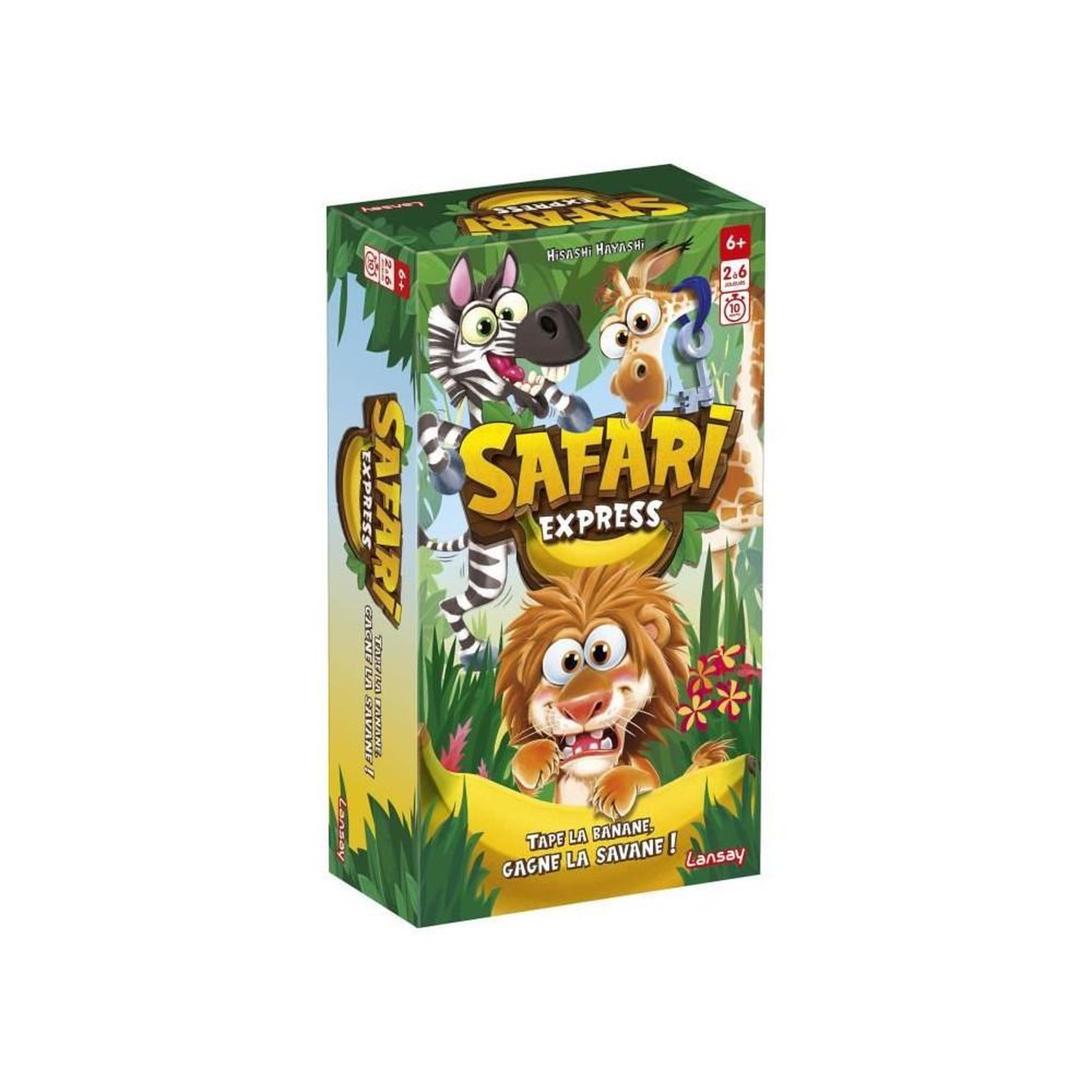 Voir la diapositive 3 : LANSAY Safari Express - Jeu de société - LANSAY - Des 5 ans