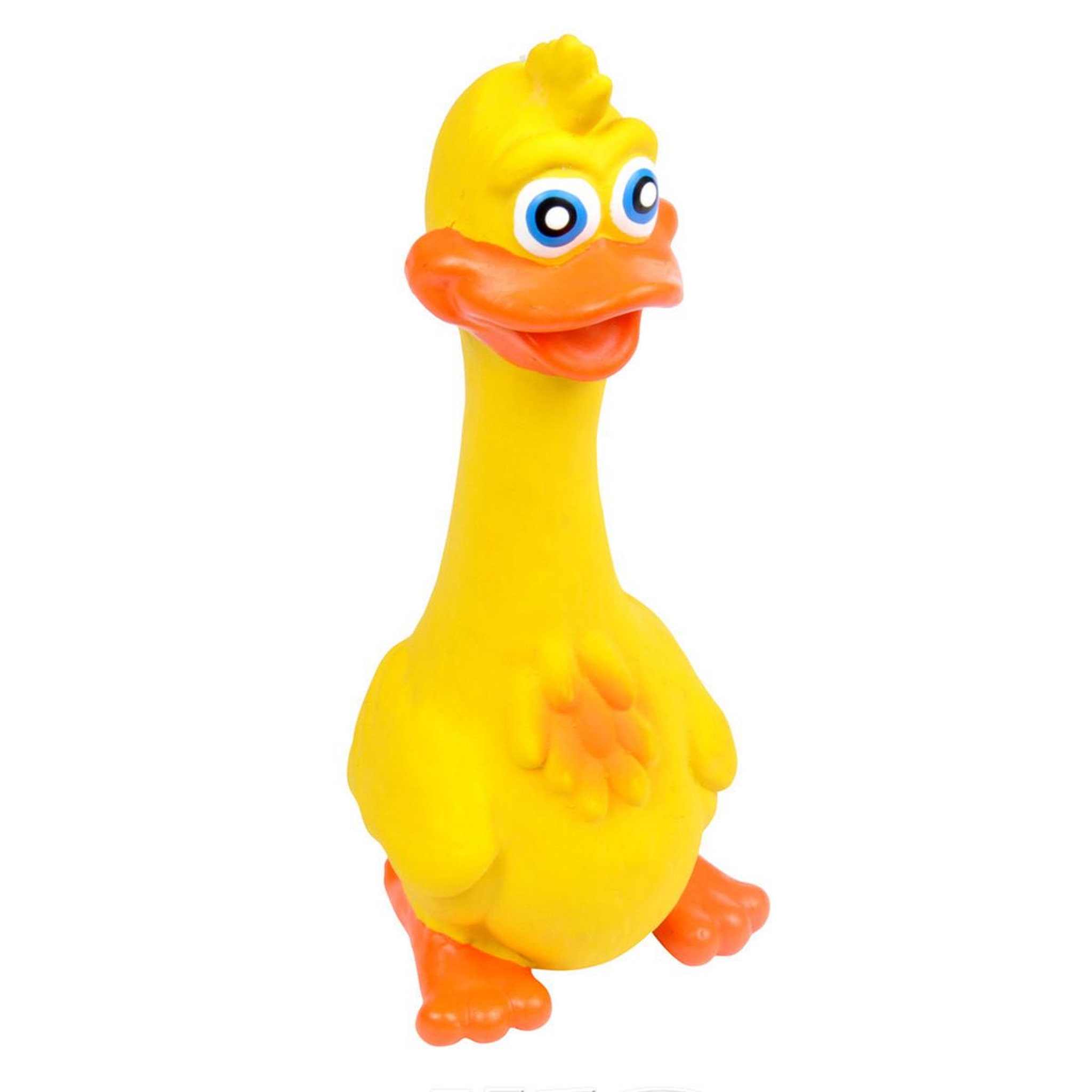 LOVE STORY Jouet pour chien  canard  19cm jaune