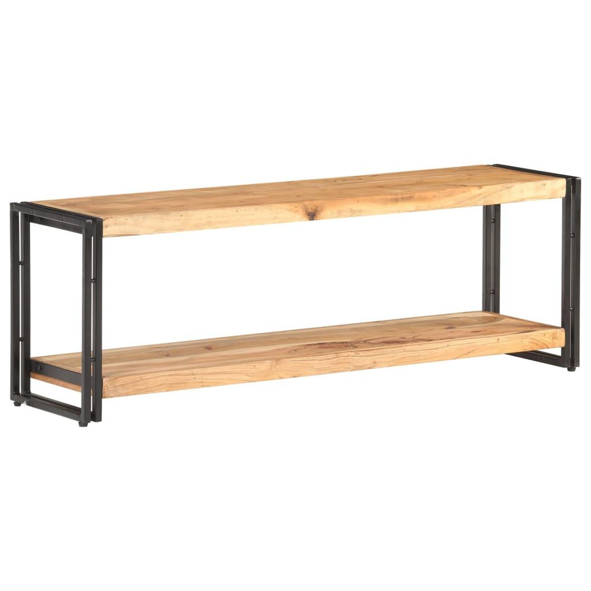 Voir la diapositive 1 : VIDAXL Meuble TV 120x30x40 cm Bois d'acacia massif