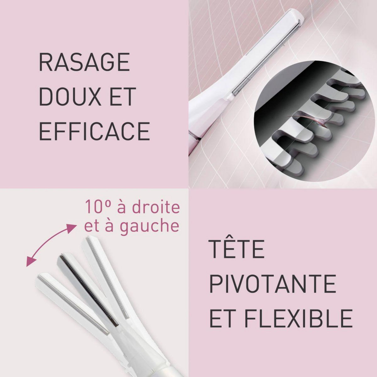 PANASONIC Rasoir électrique femme ES-WR51-P503