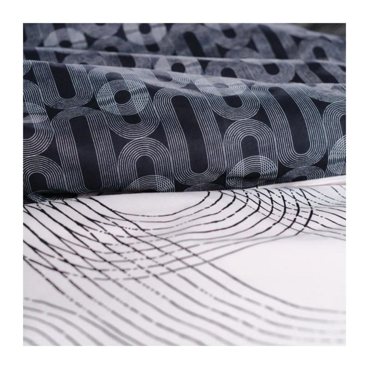 Today Parure de lit 2 personnes - TODAY - Sunshine 13.40 - 220 x 240 cm - 100% Coton imprimé