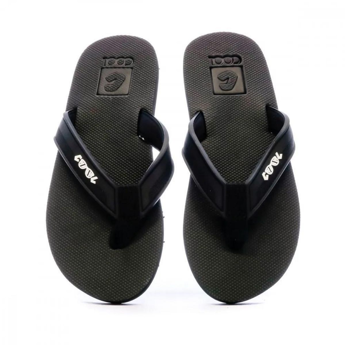 COOL SHOE Tongs noires Garçon Cool Shoe Bone Shop