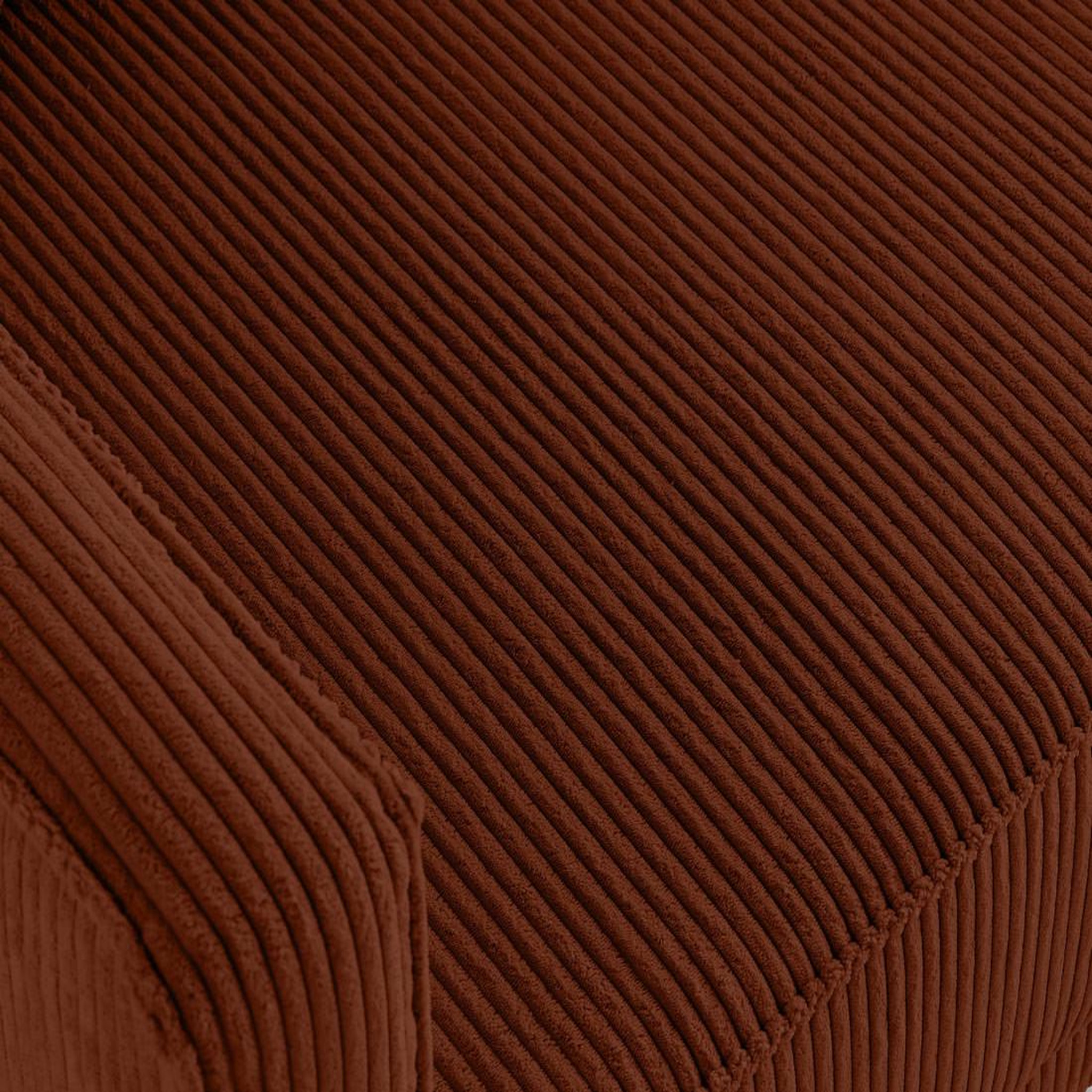 Voir la diapositive 6 : LISA DESIGN Charlie - canapé droit 2 places - en velours côtelé
