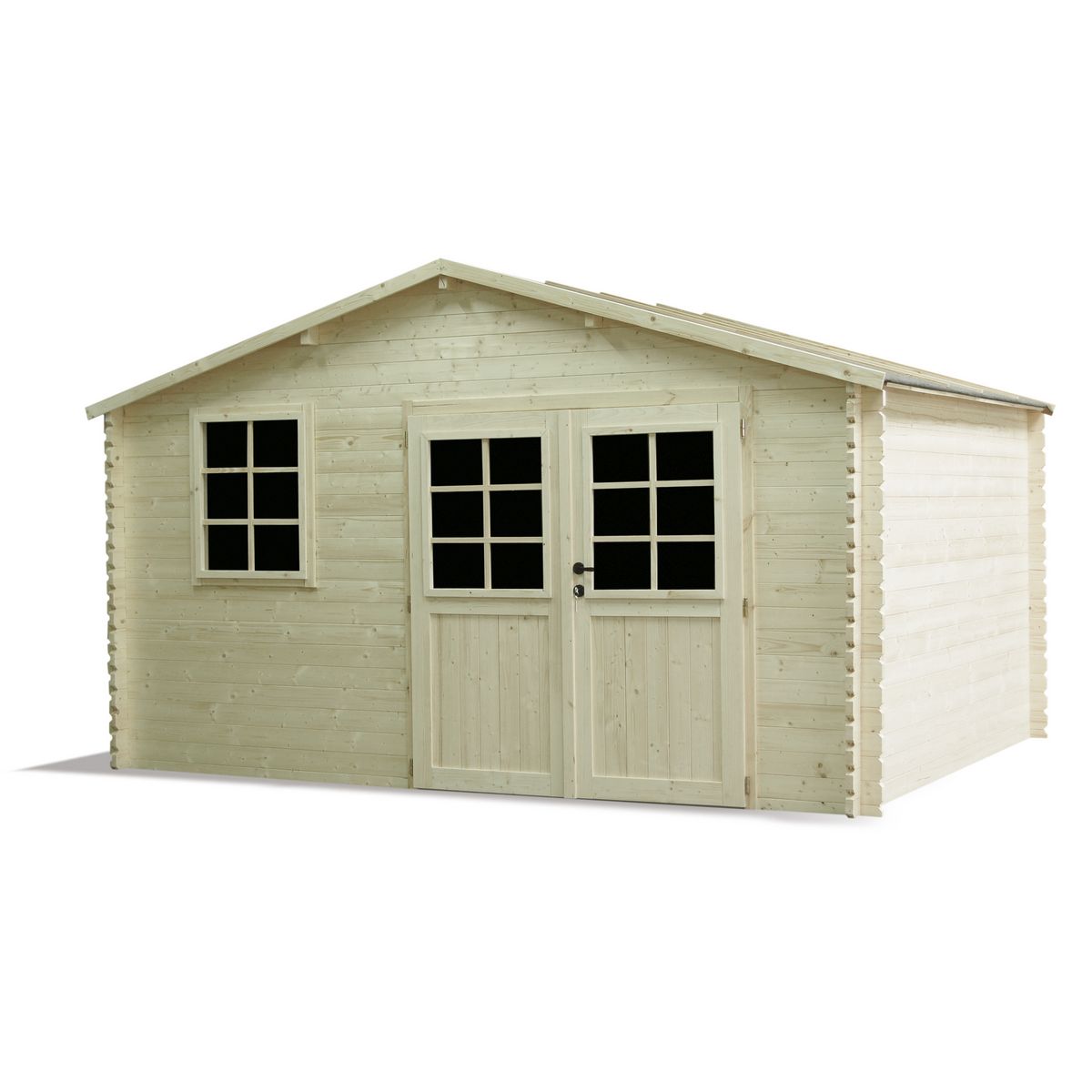 Forest Style Abri de jardin bois BARAN / 10.18m² / 34mm