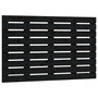 Voir la diapositive 2 : VIDAXL Tete de lit murale Noir 96x3x63 cm Bois massif de pin