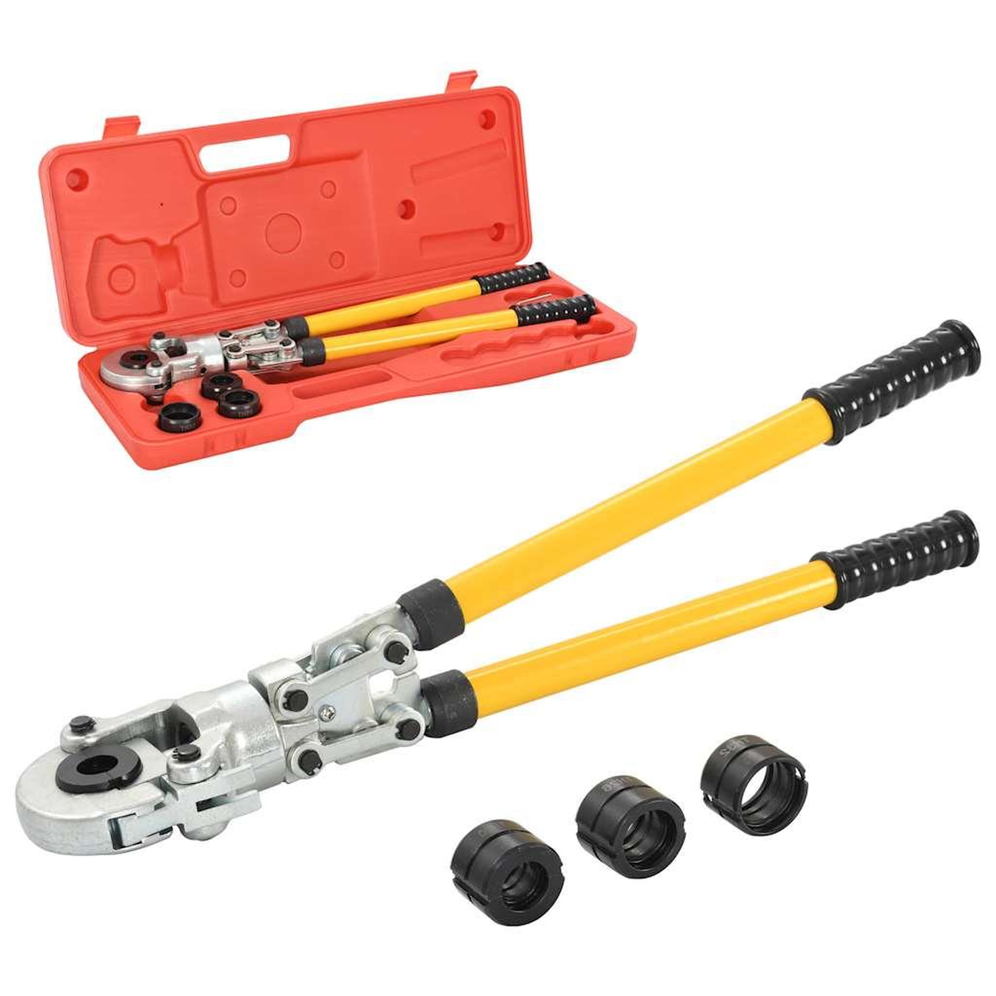 VIDAXL Pince a sertir hydraulique 16-20-26-32 mm
