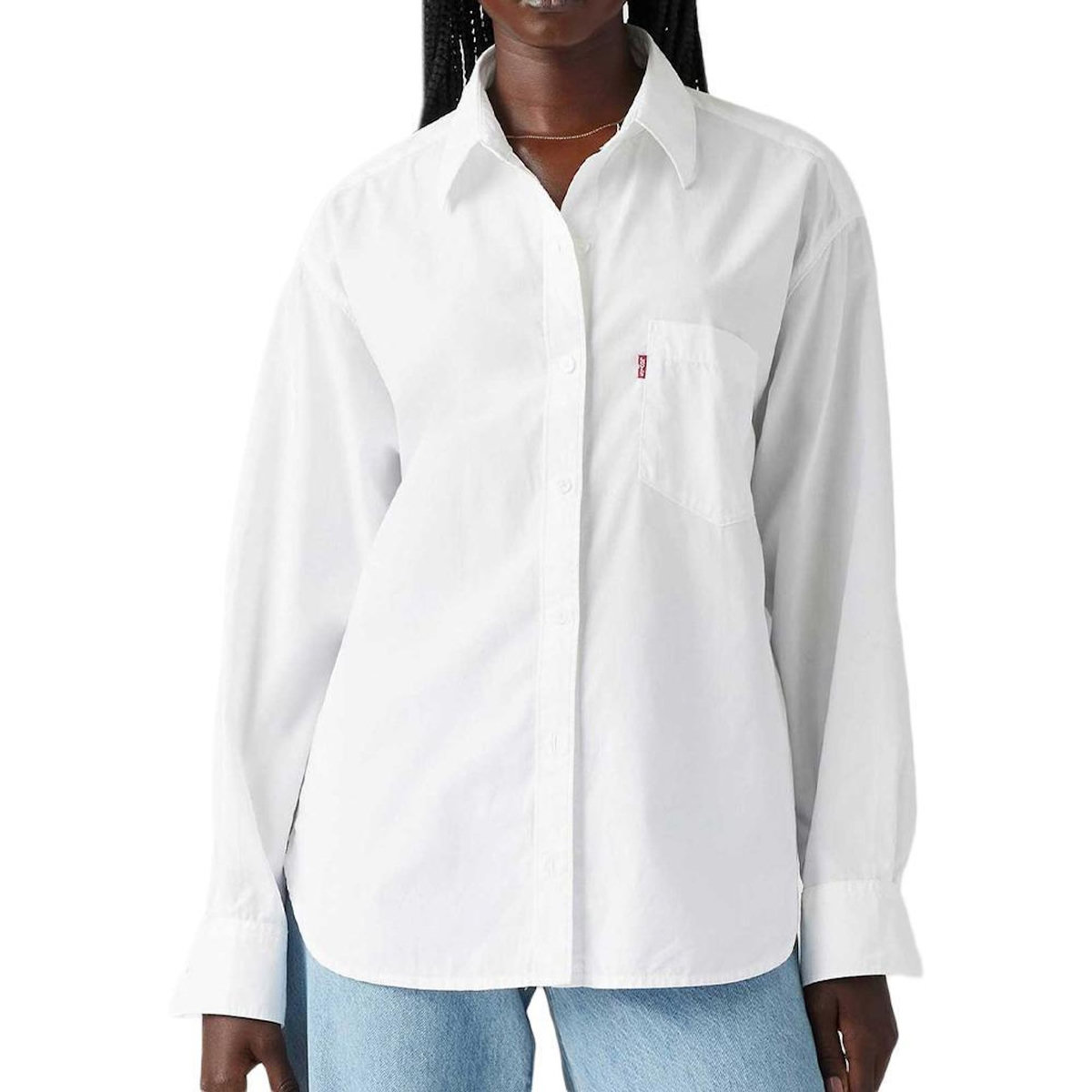 Levi's Chemise Blanc Femme Levi's Harlie