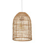 Voir la diapositive 1 : ATMOSPHERA Lampe Suspension en Rotin  Karla  34cm Beige