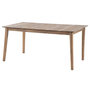 Voir la diapositive 1 : HESPERIDE Table de jardin en bois 6 Personnes - L. 160 x H. 75 cm - Beige