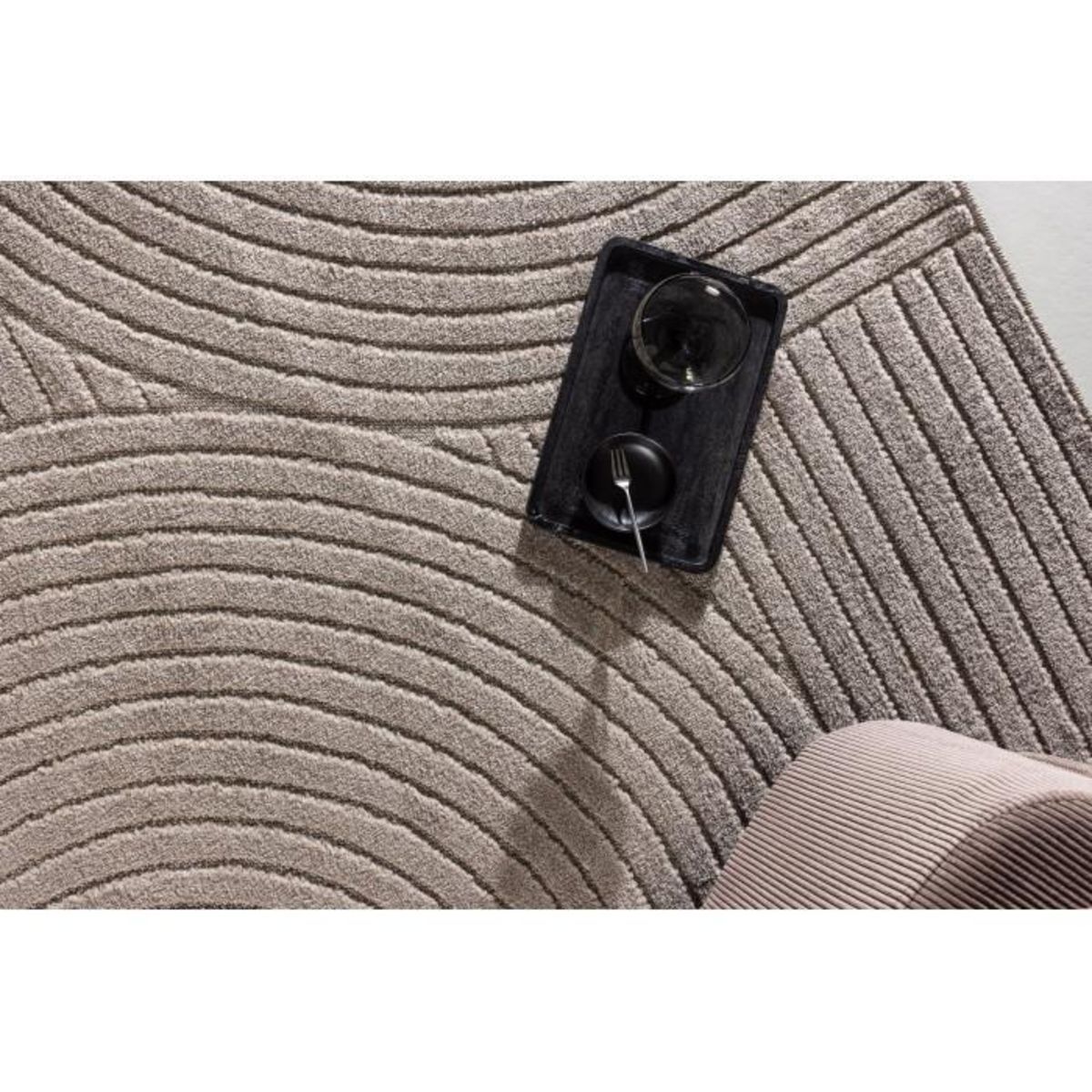 Paris Prix Tapis Déco  Vince Solar  200x290cm Marron