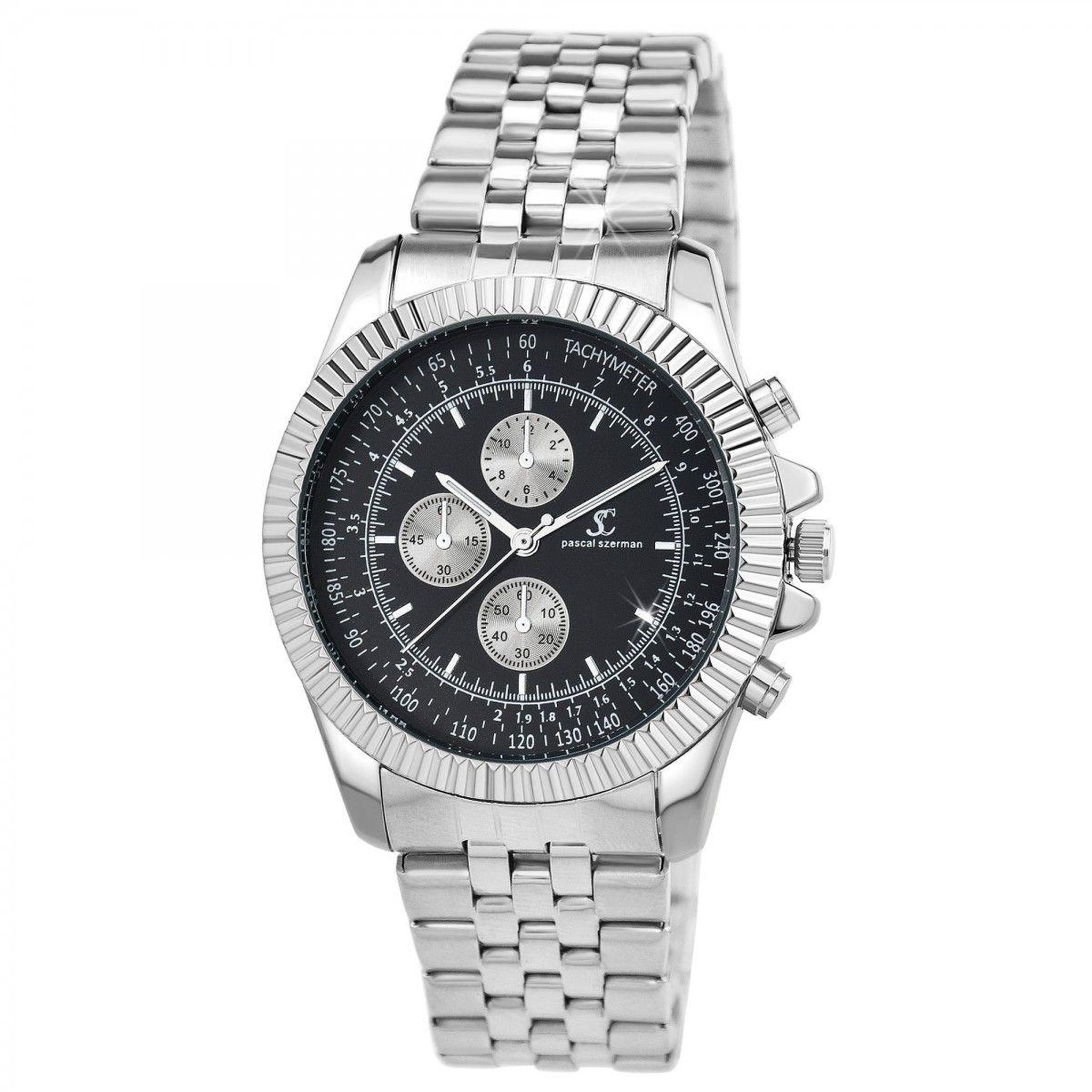 Voir la diapositive 1 : SC CRYSTAL Montre homme quartz par Pascal Szerman